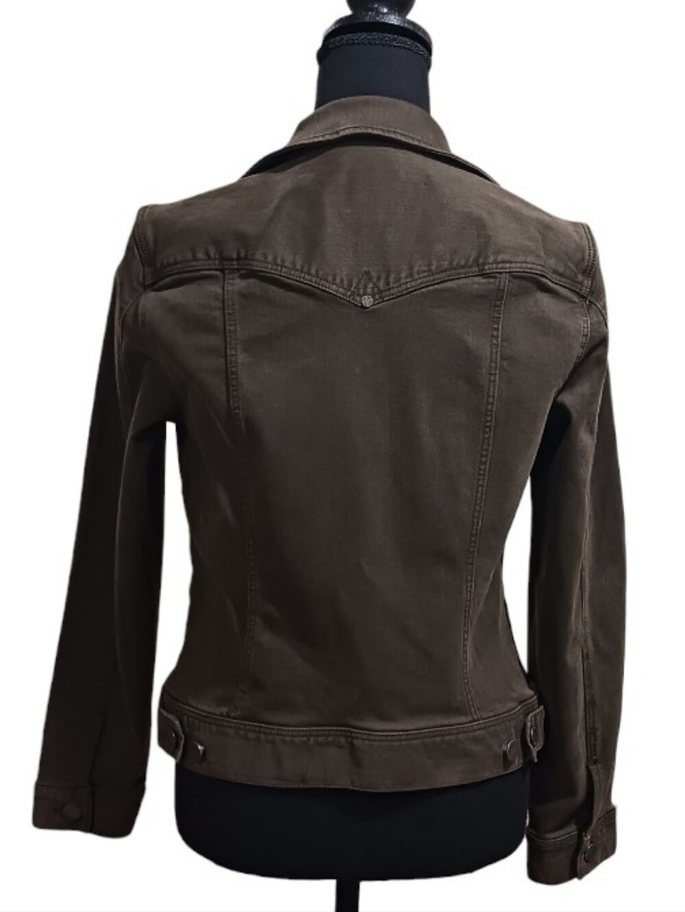 Liverpool Brushed Stretch Denim Trucker Jacket - Picture 4 of 9